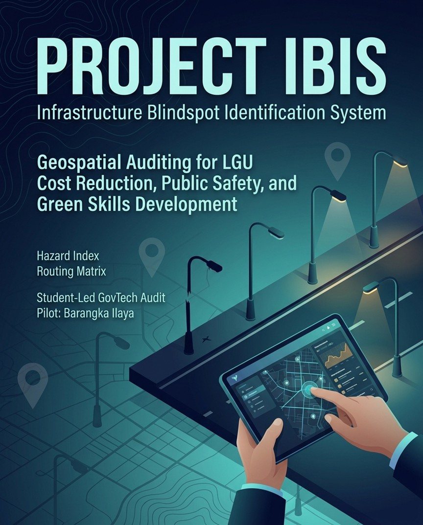 Student researchers of Project IBIS conducting the night audit in Barangka Ilaya